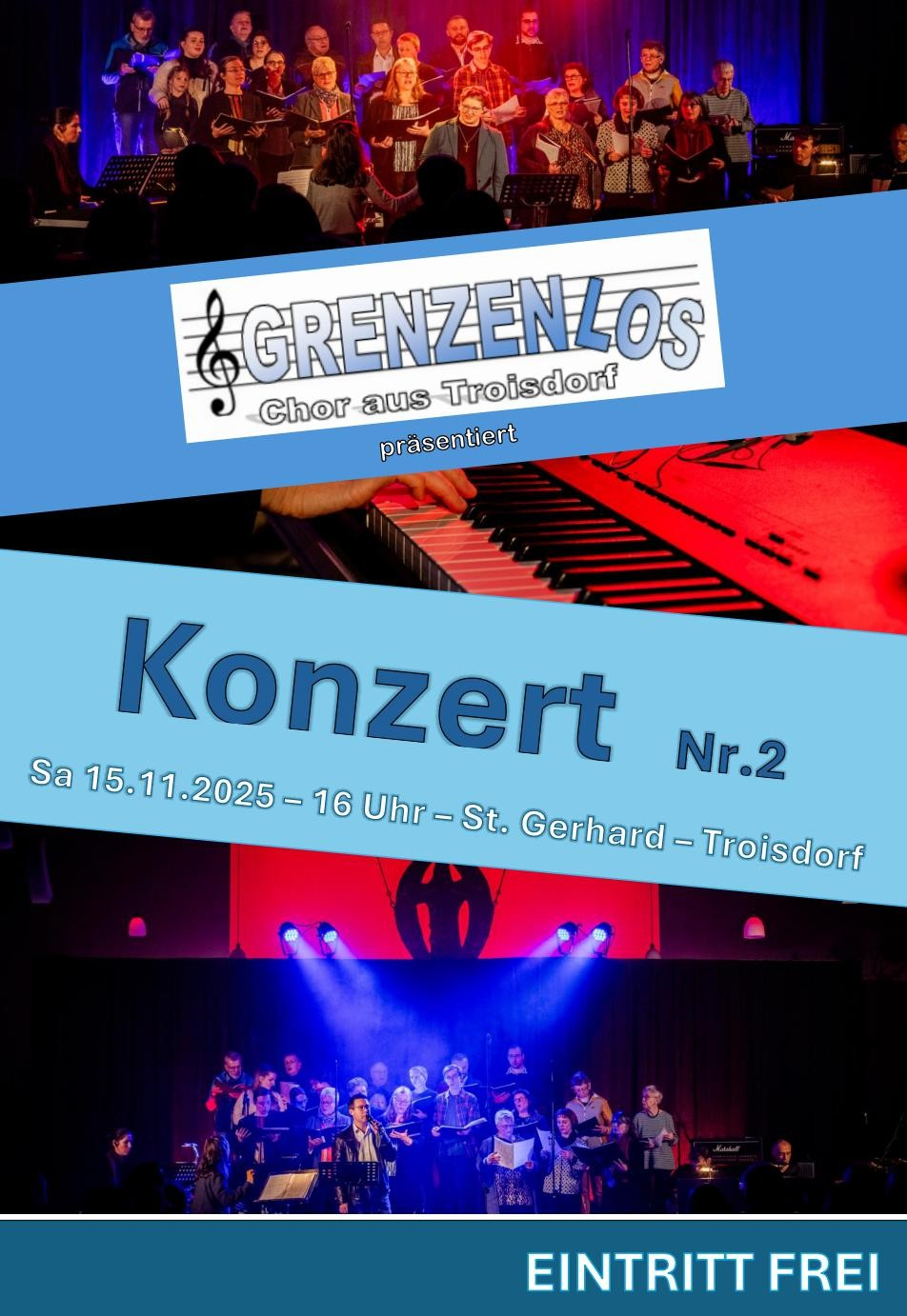 2025-11-15 Grenzenlos in St Gerhard (c) Grenzenlos Chor aus Troisdorf