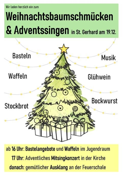 2025 Weihnachtsbaumschmücken (c) Katholische Kirchengemeinden in Troisdorf