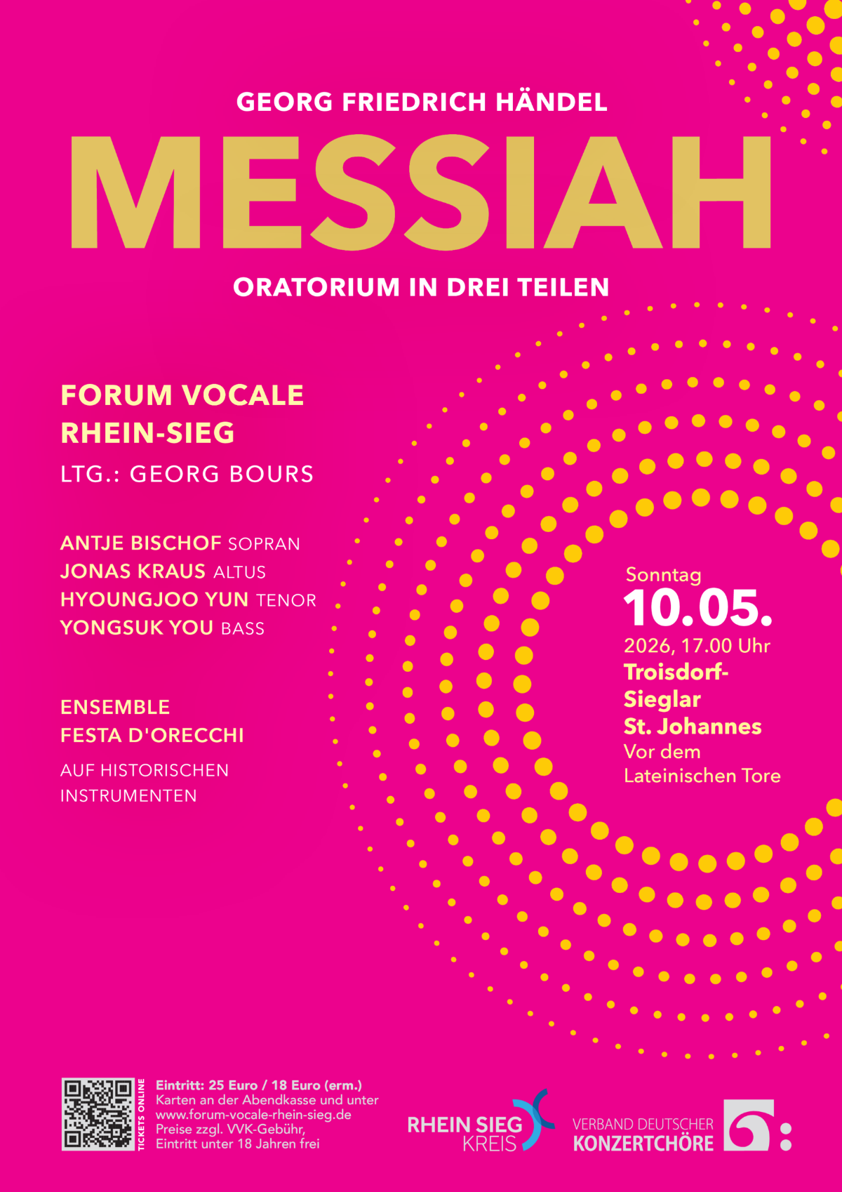 2026-05-10 Plakat-Messias (c) Forum Vocale Rhein-Sieg
