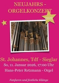 2026 Neujahrsorgelkonzert (c) Katholische Kirchengemeinden in Troisdorf
