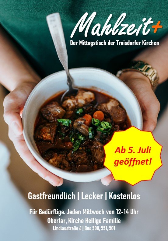 Grafik-Mahlzeit Stern Ab 5 Juli (c) Katholische Kirchengemeinden in Troisdorf