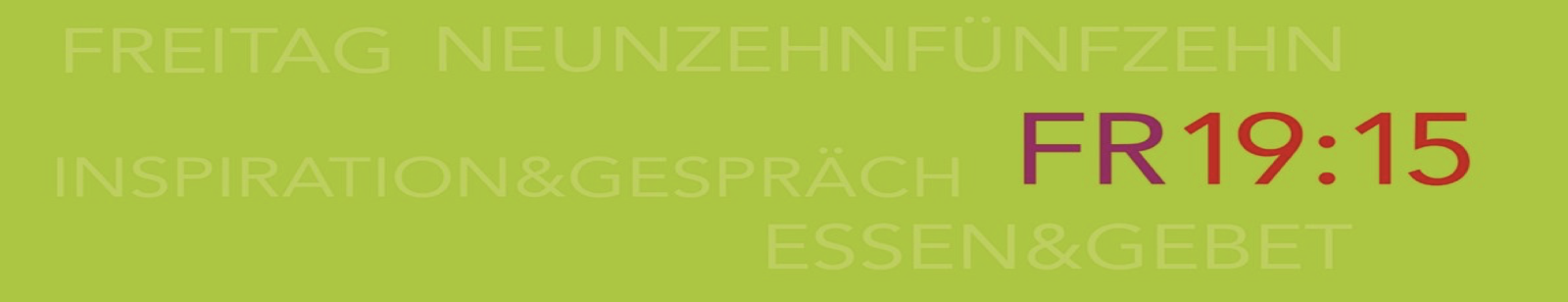 Logo Freitag1915 (c) Kirchengemeinde St. Johannes Troisdorf