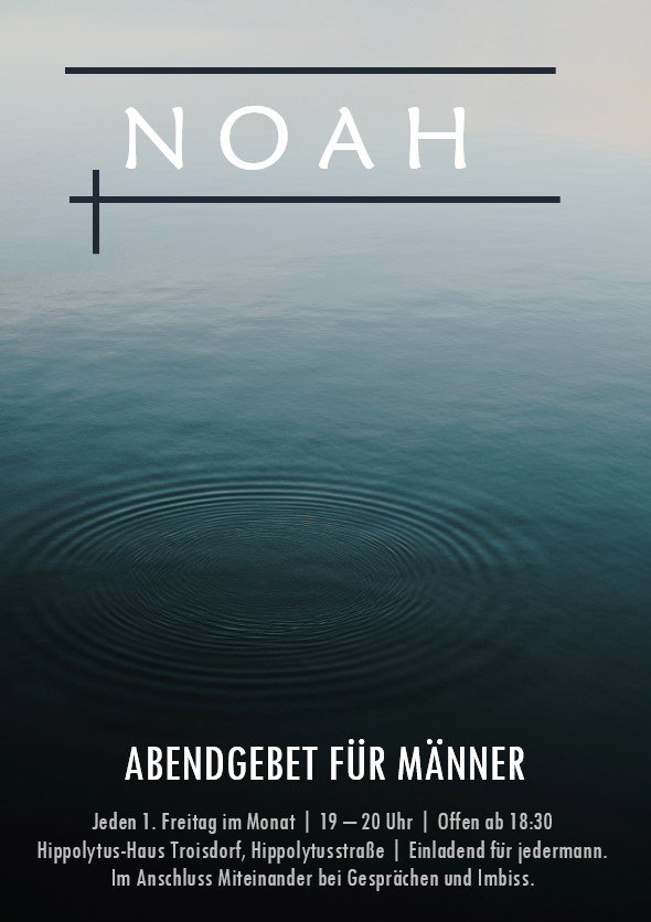 NOAH-Flyer-Grafik Wellen-Ohne Infos (c) Katholische Kirchengemeinden in Troisdorf