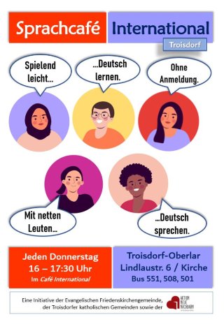 Sprachcafe-Flyer